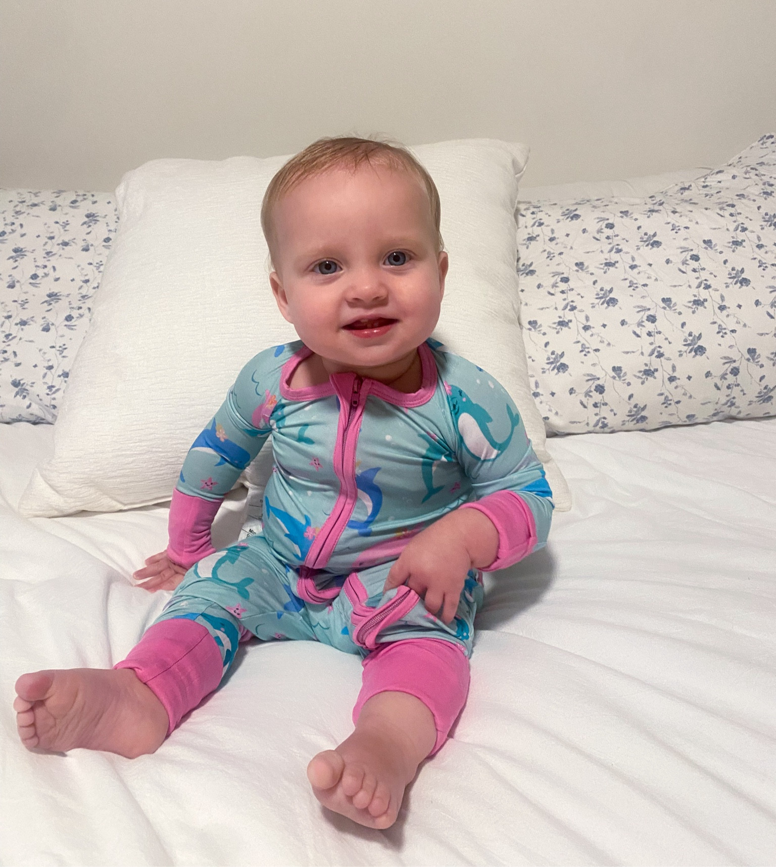 Love these baby pajamas from little sleepies! She is 12 months wearing a 12-18 months. 

Perfect for a beach vacation. 🏄‍♂️

Use code LSLOVESYOU for 15% off  

Newborn clothes | toddler clothes | baby outfit ideas

#LTKkids #LTKbump #LTKbaby