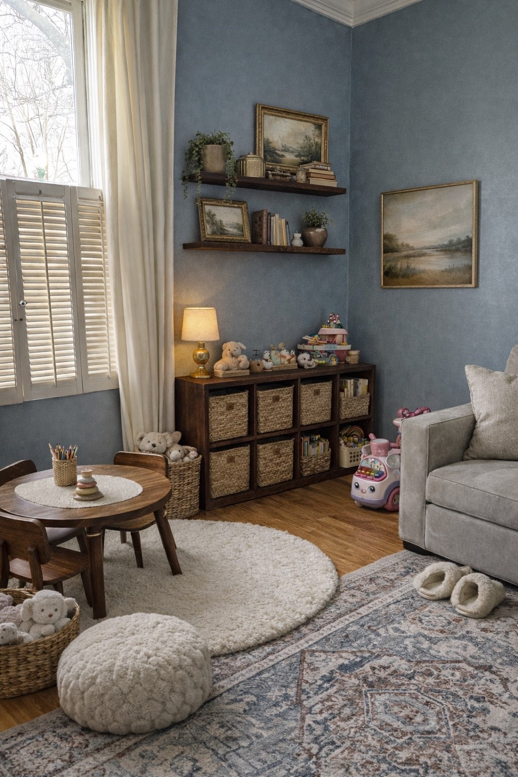 Chat GPT elevating our living room toy storage. And Target bringing the deals 

#LTKmomlife #LTKHome