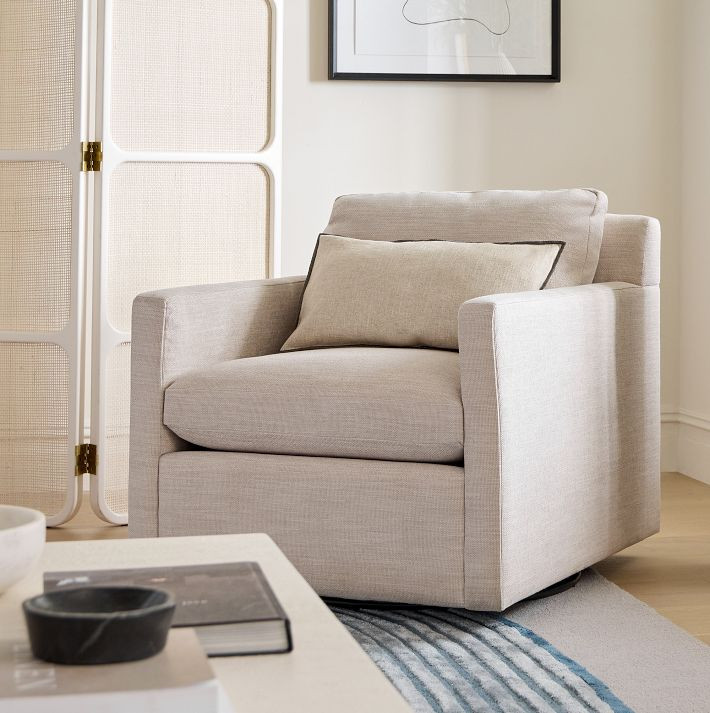 Marin Swivel Chair | West Elm (US)