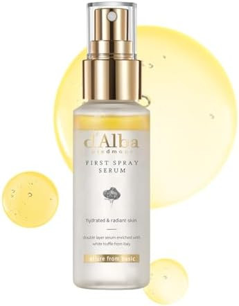 d'alba Piedmont Italian White Truffle First Spray Serum, Vegan Skin Care, Hydrating Face Moisturi... | Amazon (US)