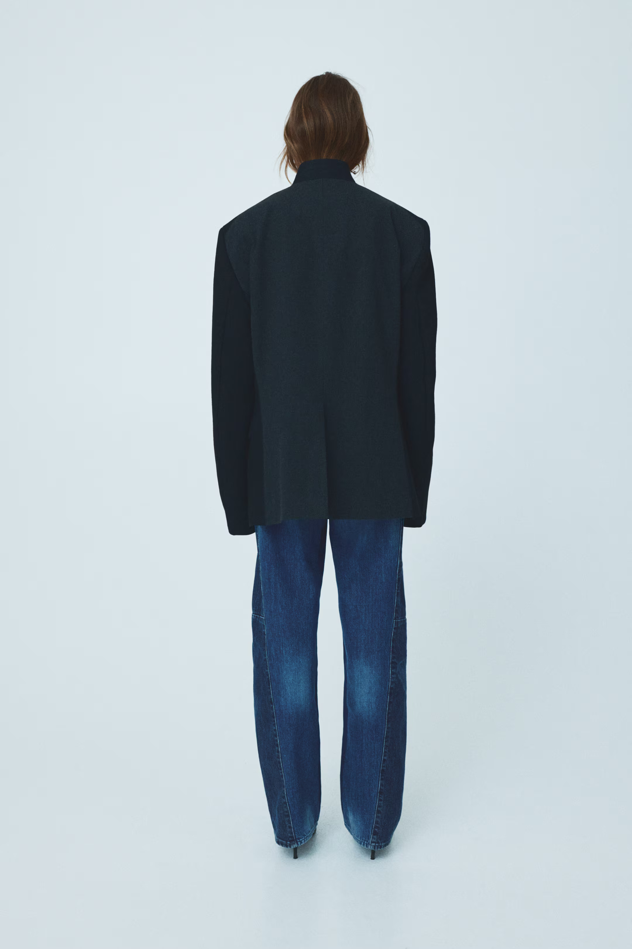 Two-Toned Wide-Leg Jeans | H&M (US + CA)