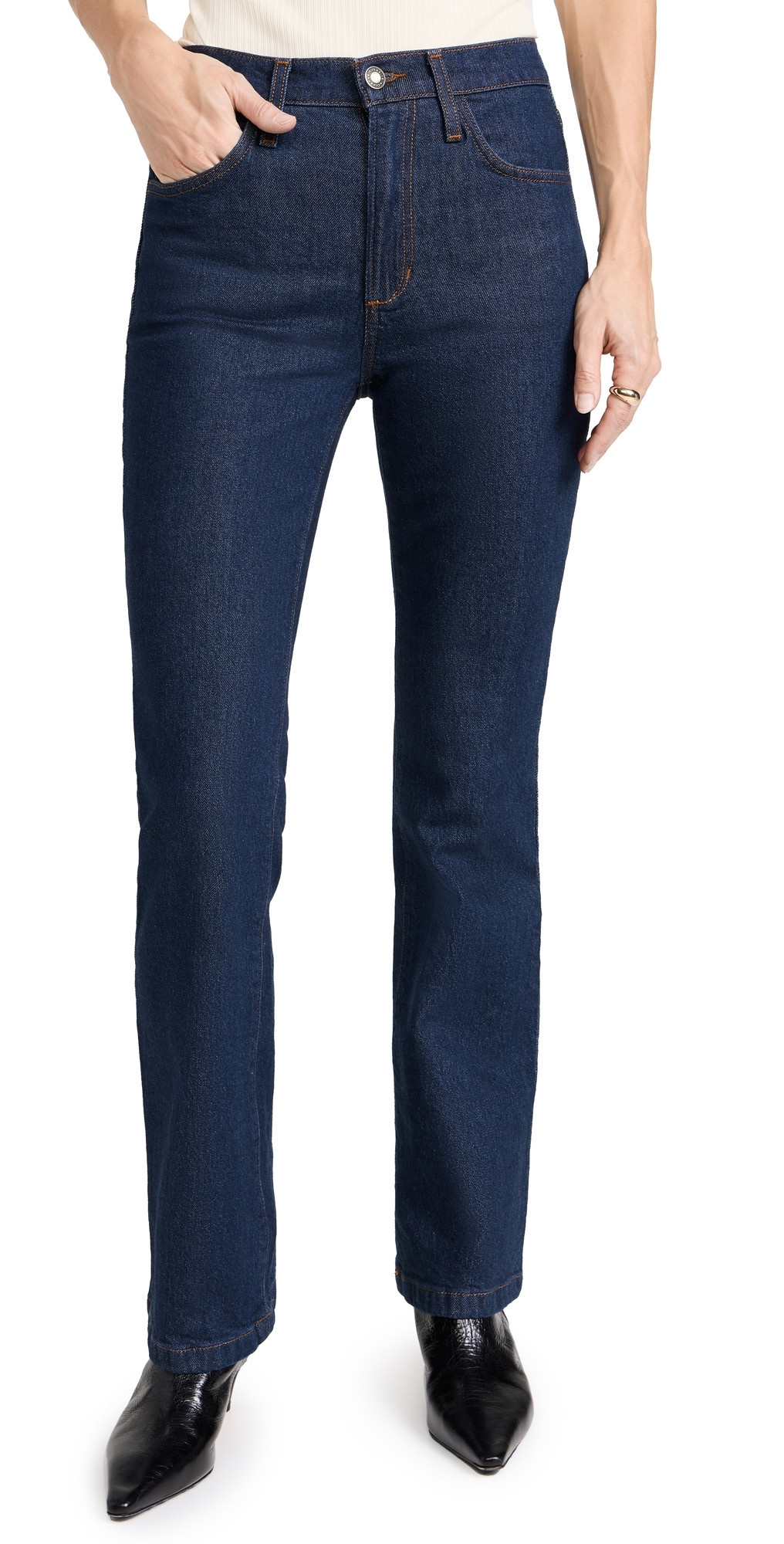 Favorite Daughter The Morgan Shortie Boot Jeans Pepper 32 | Shopbop