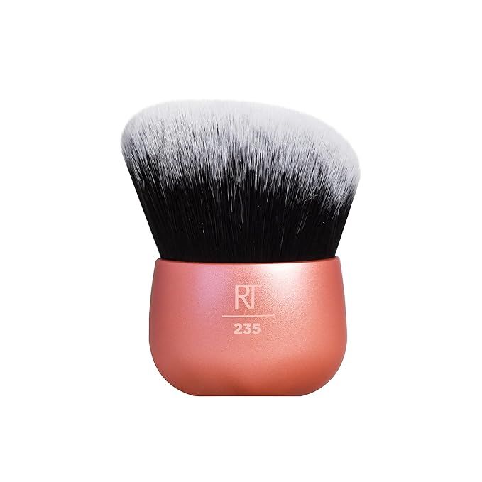 Real Techniques Angled Kabuki Brush, For Body Bronzer or Foundation Application, Handless Makeup ... | Amazon (US)