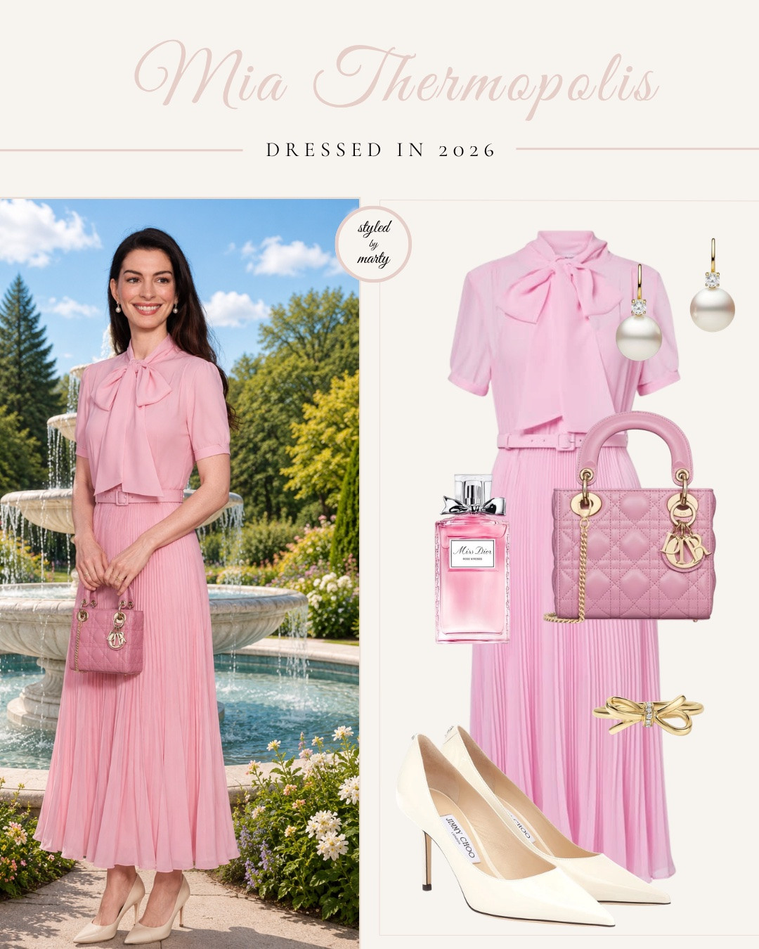 If Mia Thermopolis dressed in 2026…👑

Princess diaries, princess style, royal style, Mia thermopolis, Feminine style, feminine outfit, princess core, princess inspired, elegant outfit, elegant dress, summer outfit, summer dress, classy outfit, midi dress, romantic style, classy outfit, luxury fashion