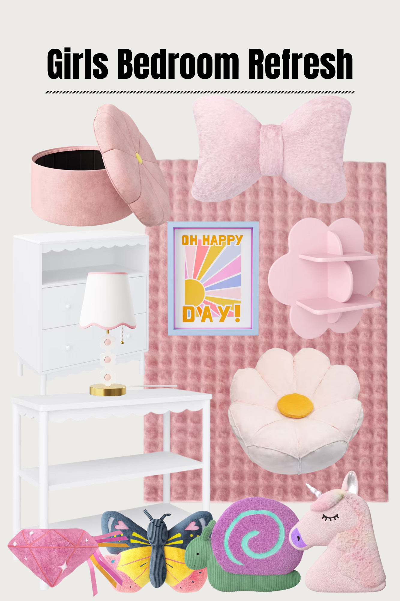 🎀 The cutest girls’ bedroom refresh starts here... 

 #LTKSeasonal #LTKHome #LTKKids