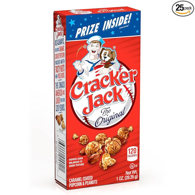 Cracker Jack Original Singles, 1 Ounce (Pack of 25) | Amazon (US)