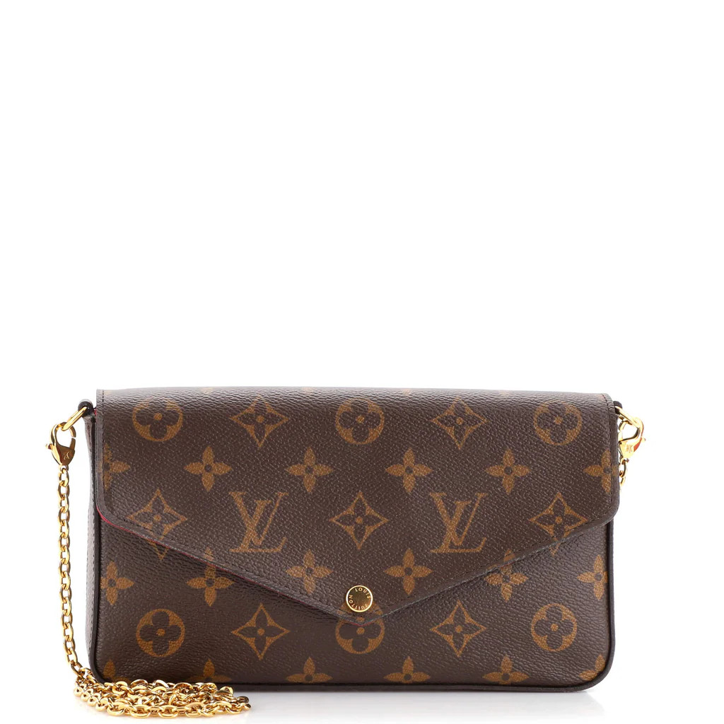 Felicie Pochette Monogram Canvas | Rebag