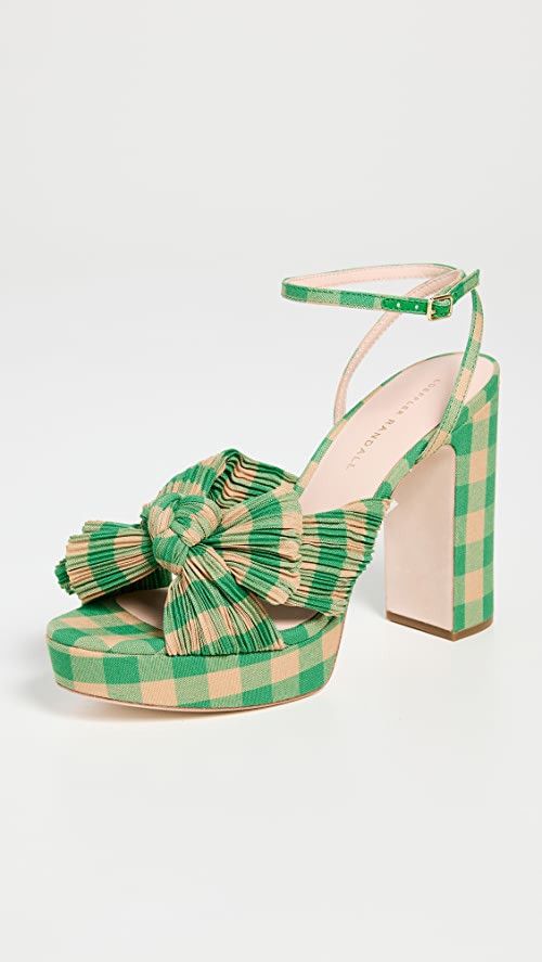 Natalia Pleated Platform Sandals | Shopbop