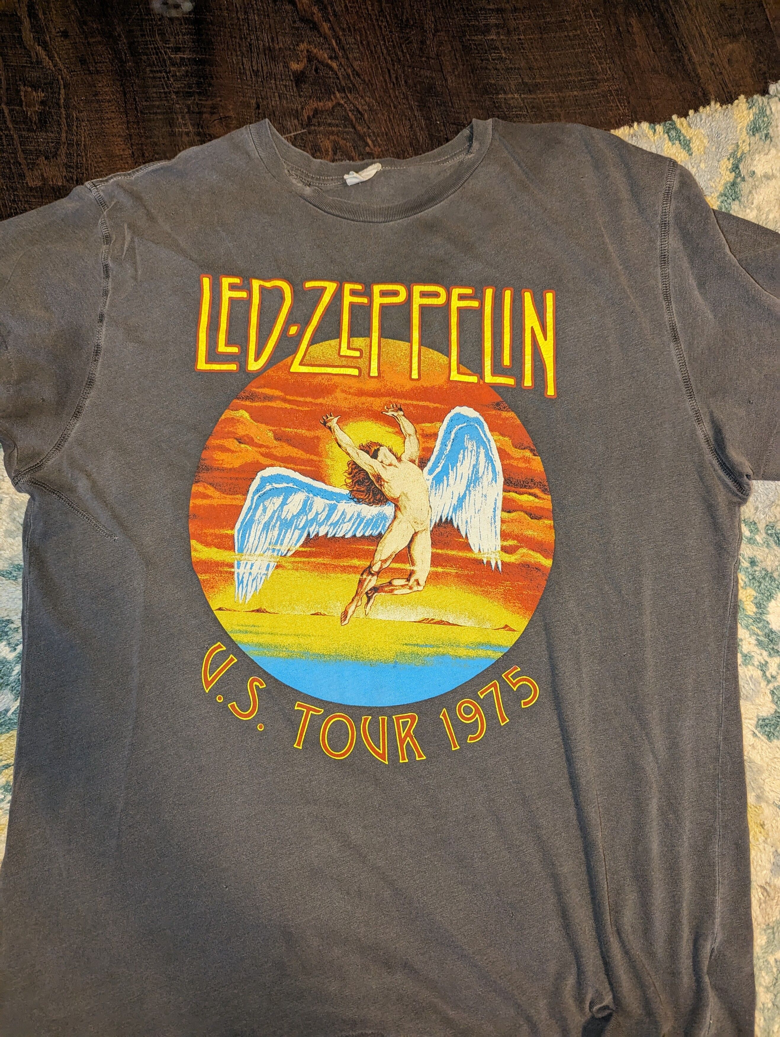 MadeWorn Madeworn Led Zeppelin Rock T-Shirt | Grailed | Grailed