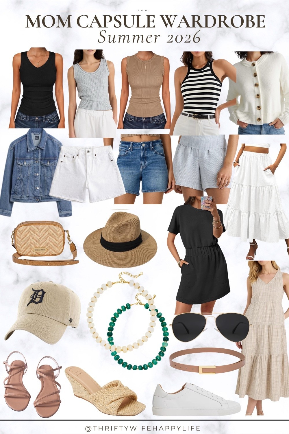 Mom-Friendly summer capsule wardrobe 2026!