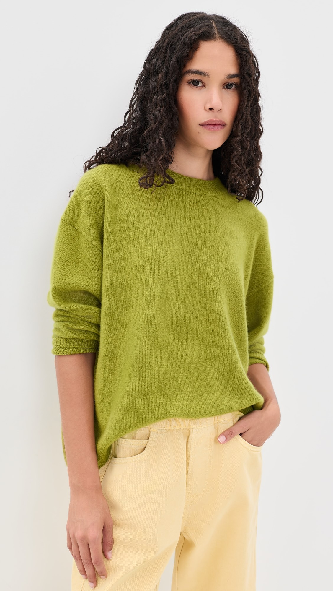 Serrano Cashmere Relaxed Crew Pullover | Shopbop