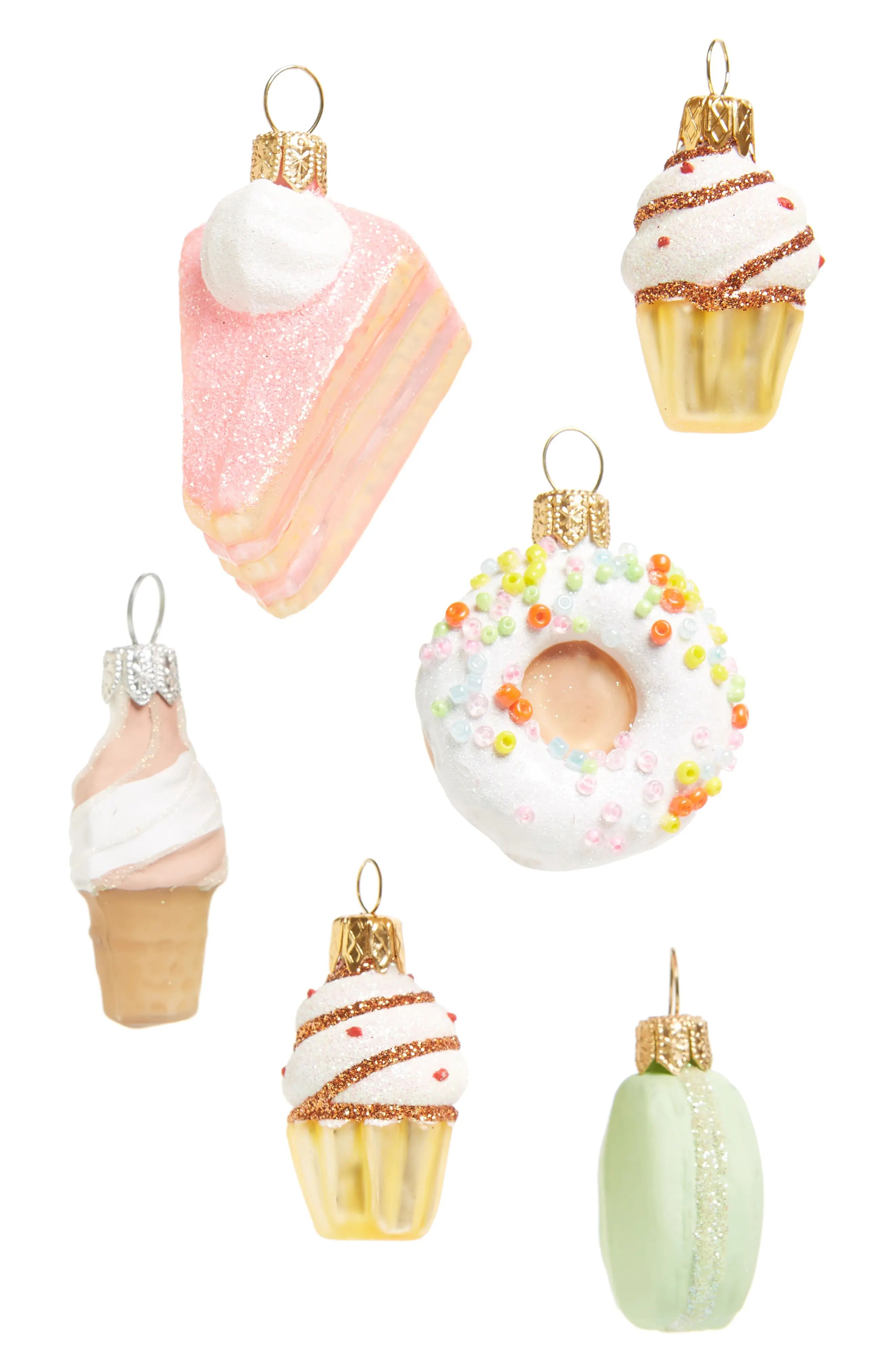 Nordstrom at Home Sweets Set of 6 Mini Ornaments | Nordstrom