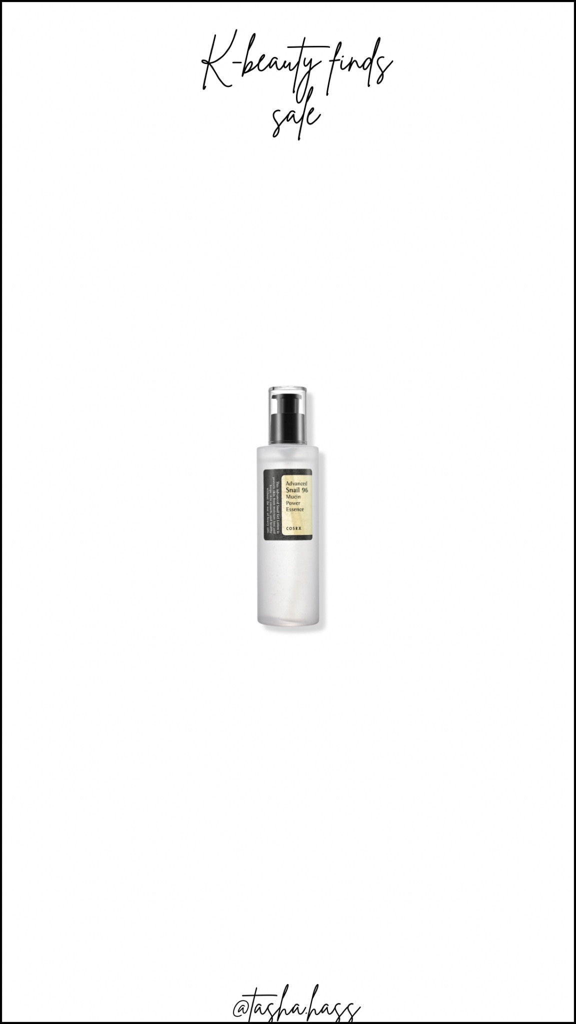 Snail mucin essence this is key for glass skin 
#kbeauty #glassskin #skincare 

#LTKbeauty #LTKunder50 #LTKsalealert