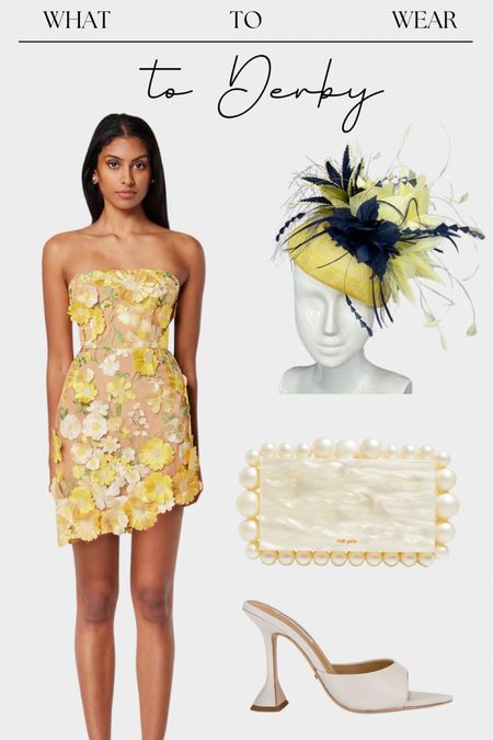 Kentucky derby outfit idea! Also perfect for a wedding guest dress  

#LTKSeasonal #LTKstyletip #LTKwedding