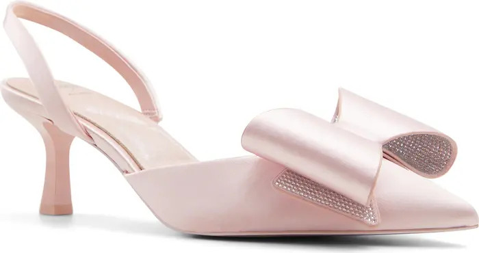 ALDO x Wicked Perfectlypink Slingback Pointed Toe Pump (Women) | Nordstrom | Nordstrom