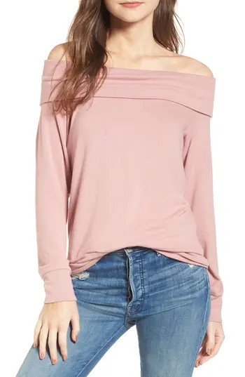 Women's Cupcakes And Cashmere Brooklyn Off The Shoulder Sweater | Nordstrom
