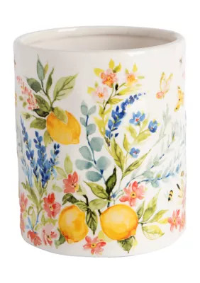 Lang Lemon Utensil Holder | Belk
