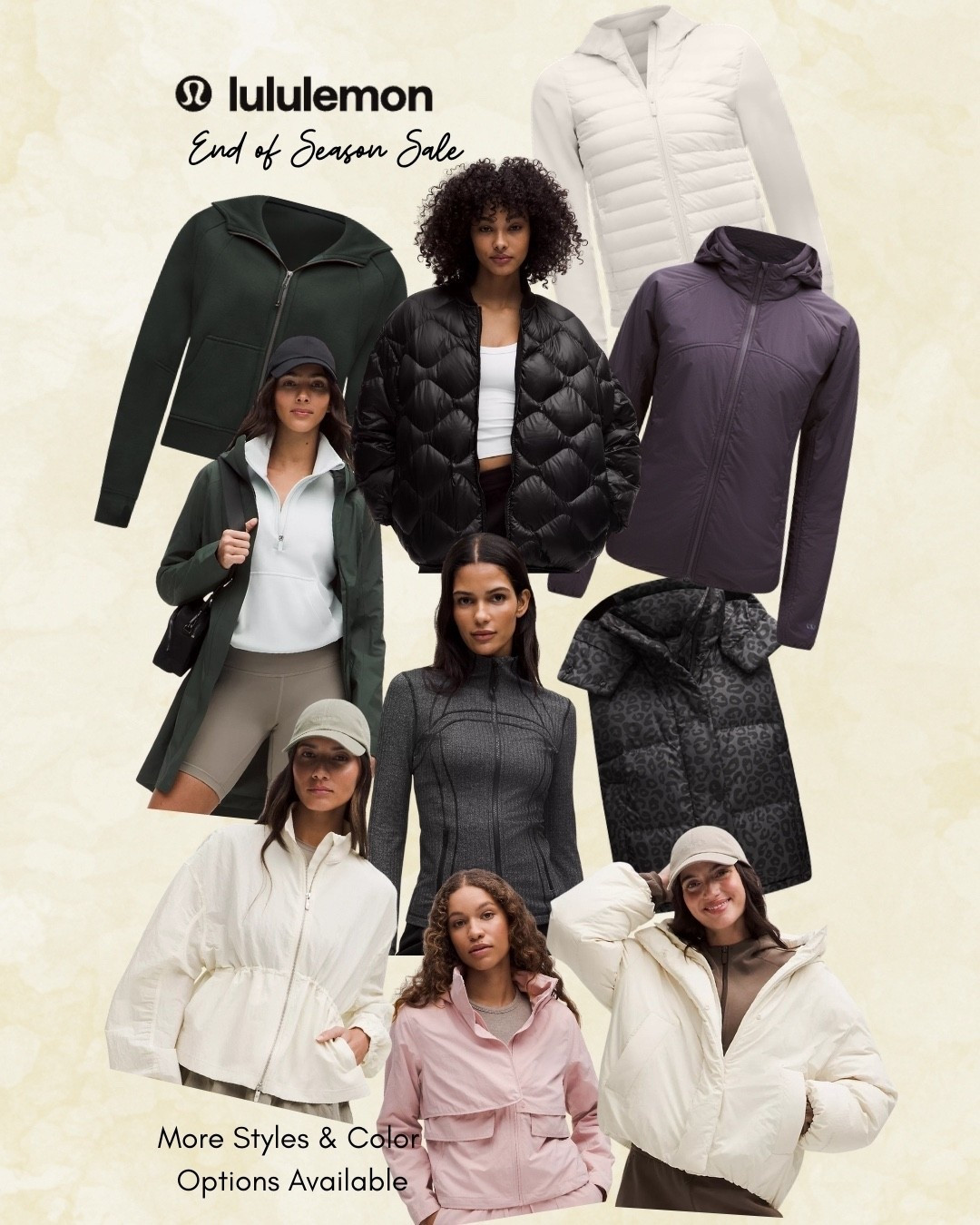 Lululemon end of season sale! Great deals on top sellers! 🤍

#LTKFindsUnder100 #LTKActive #LTKSaleAlert