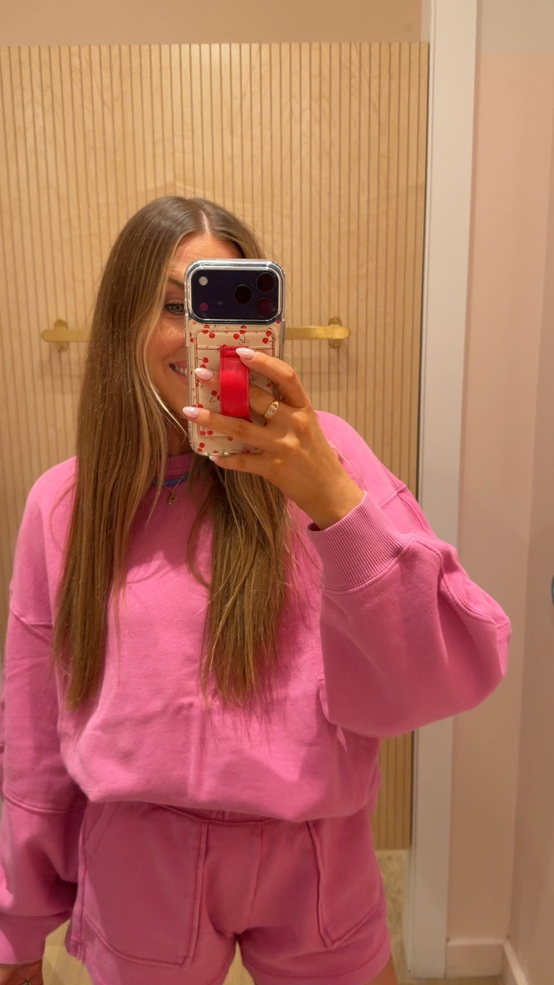 The cutest set from @Aerie 🩷 use code LTKAERIE20! Wearing medium shorts and small top 

#LTKxAerie