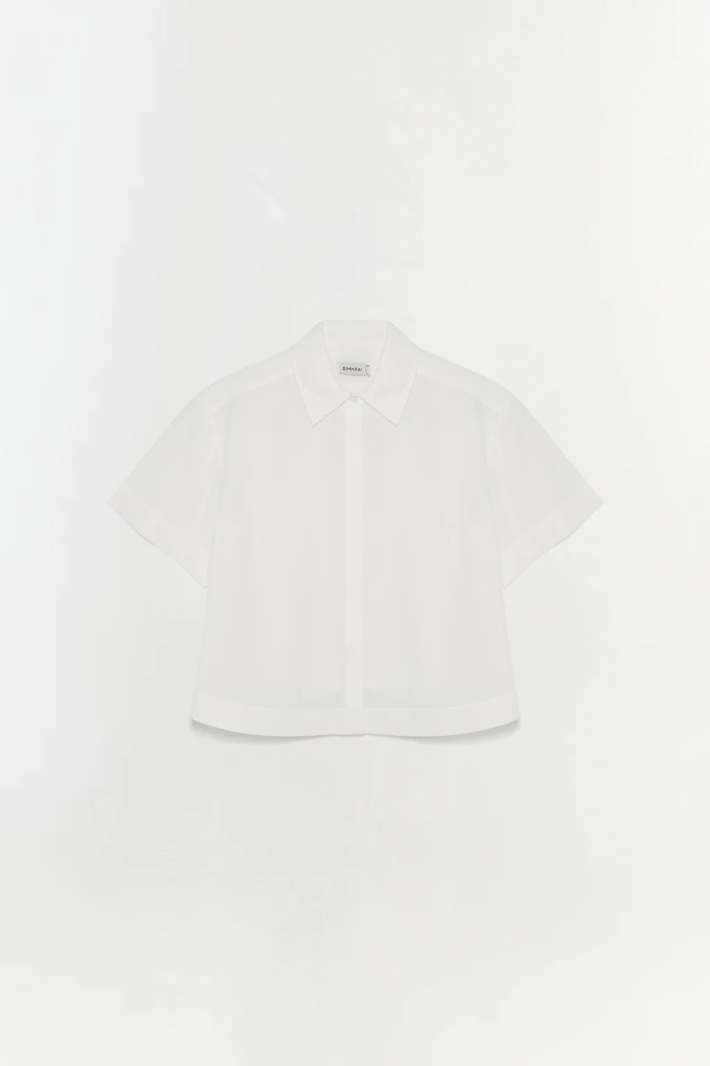 Bernie Cotton Pleated Shirt | Simkhai