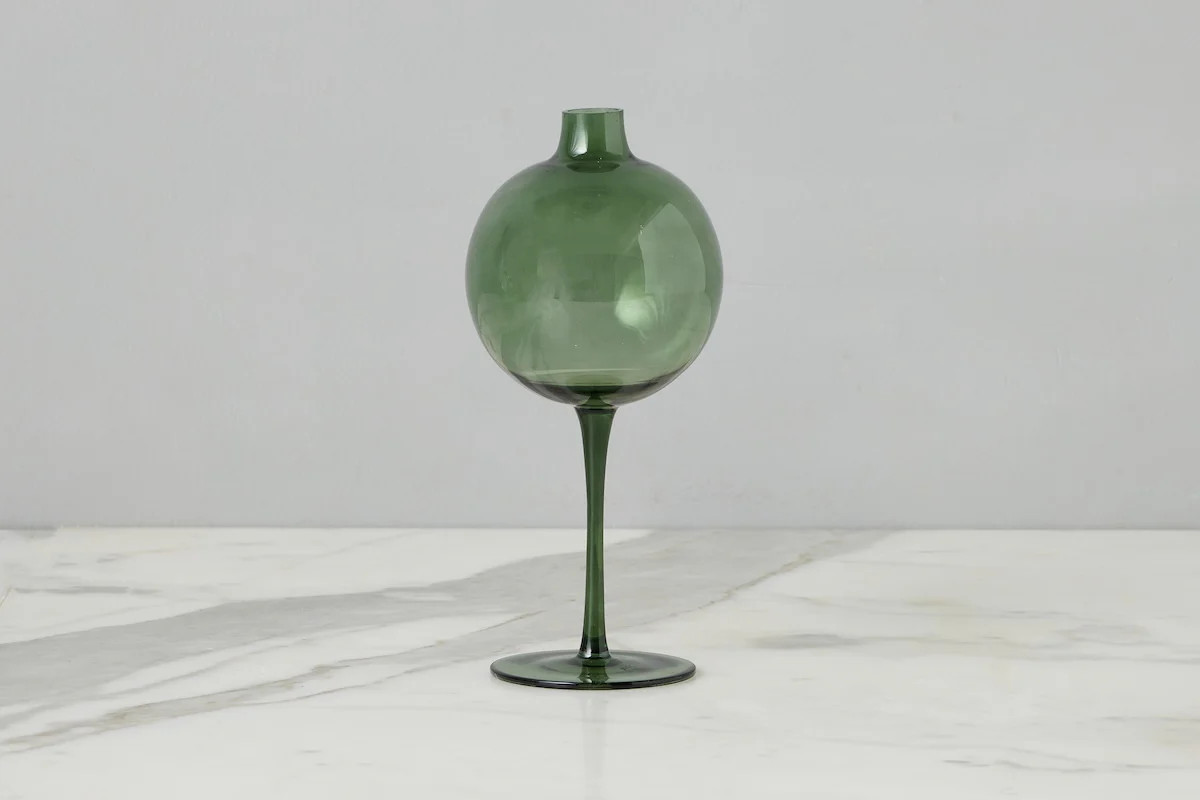 Spruce Wine Glass Vase, Medium | etúHOME