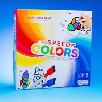 Asmodee Speed Colors Game: Educational Memory Skills, Creative Family Board, 2-5 Players, 15-Minute Sessions | Target