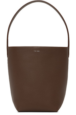 Brown Small N/S Park Tote | SSENSE
