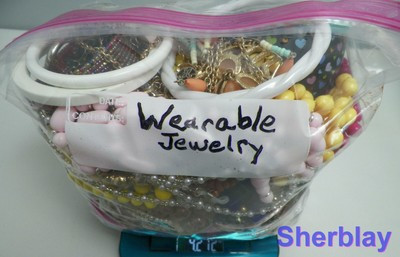 Grab Bag Bundle Wearable Jewelry Lot Vintage to Modern 4 pds - Photos to Show  | eBay | eBay US