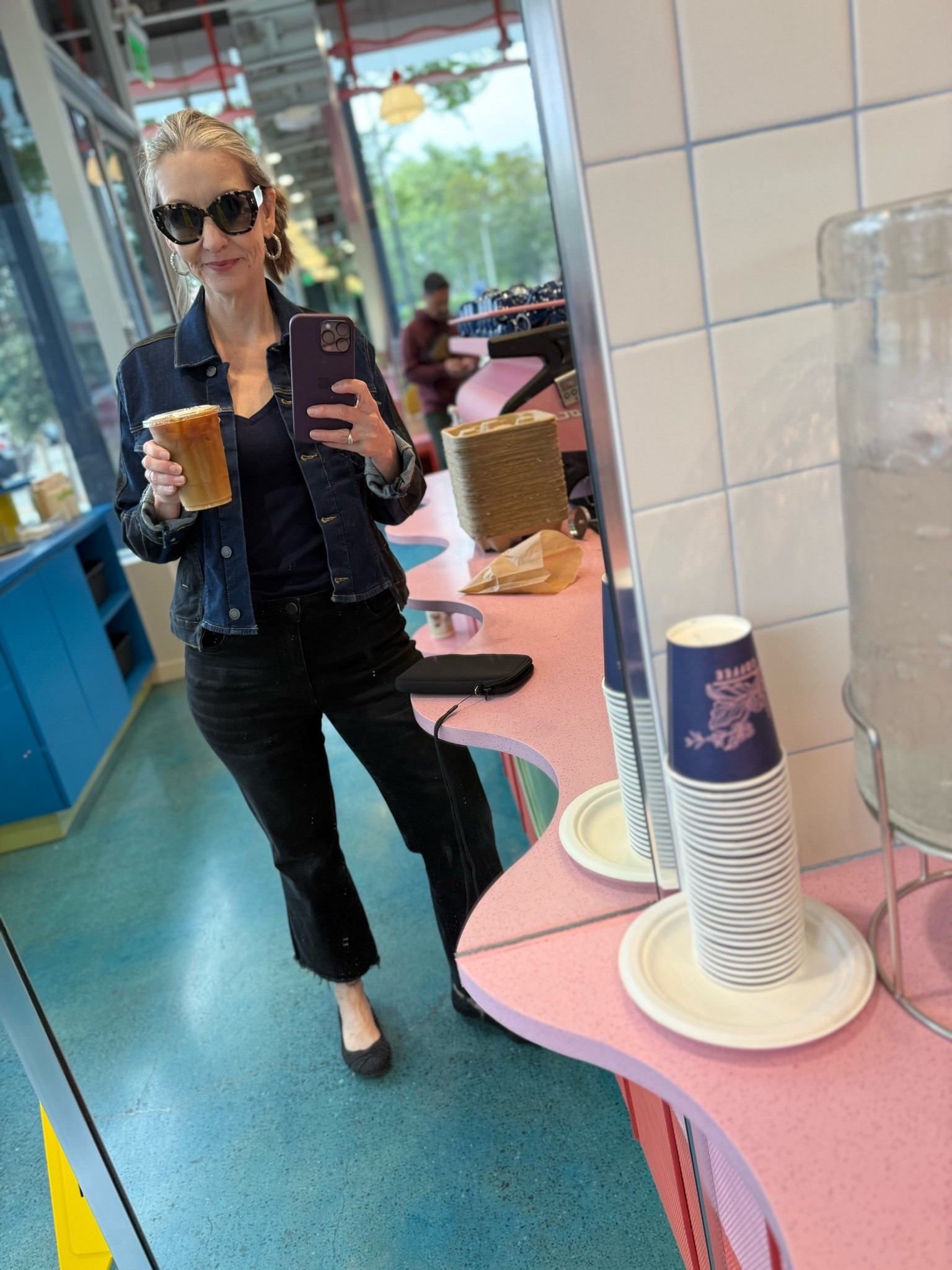 Cute for the coffee run … #coffeerun #casualootd #reallife #stylesnap #wiw

#LTKdayinmylife #LTKootd #LTKOver40