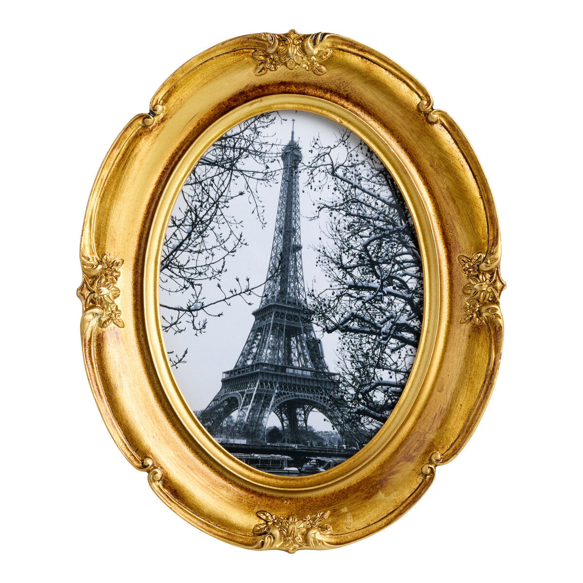 Oval Antique Gold Resin Vintage Picture Frame by World Market | World Market