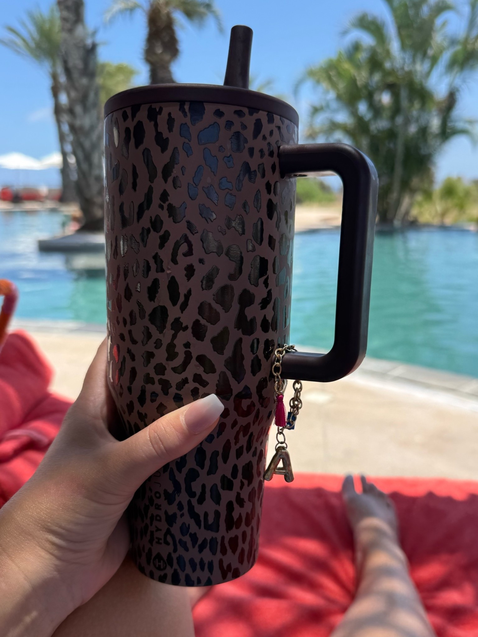 Found the bigger version of this stocked!!! You guys sold out the 30oz but here is the 40oz leopard hydro jug!

#LTKselfcare #LTKSaleAlert #LTKOver40