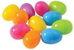 GiftExpress Plastic Bright Easter Egg Assortment 50 Pcs Perfect for Easter Egg Hunt/Surprise Egg/... | Amazon (US)