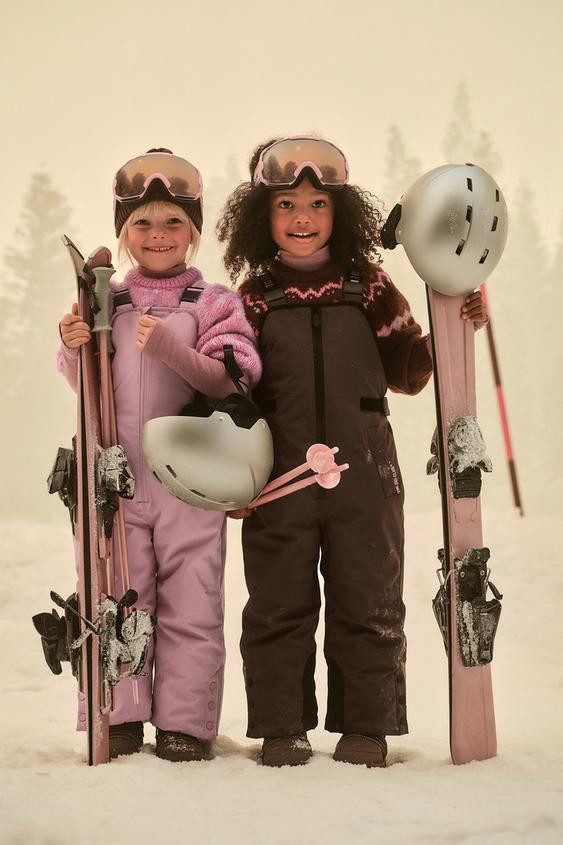 WATERPROOF AND WINDPROOF OVERALLS WITH POCKETS RECCO® SYSTEM SKI COLLECTION | Zara US