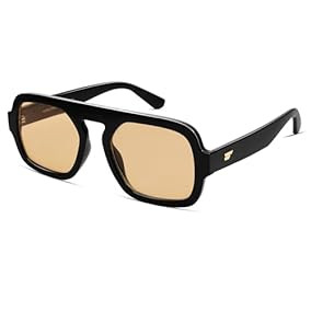 VANLINKER Retro Square Aviator... | Amazon (US)