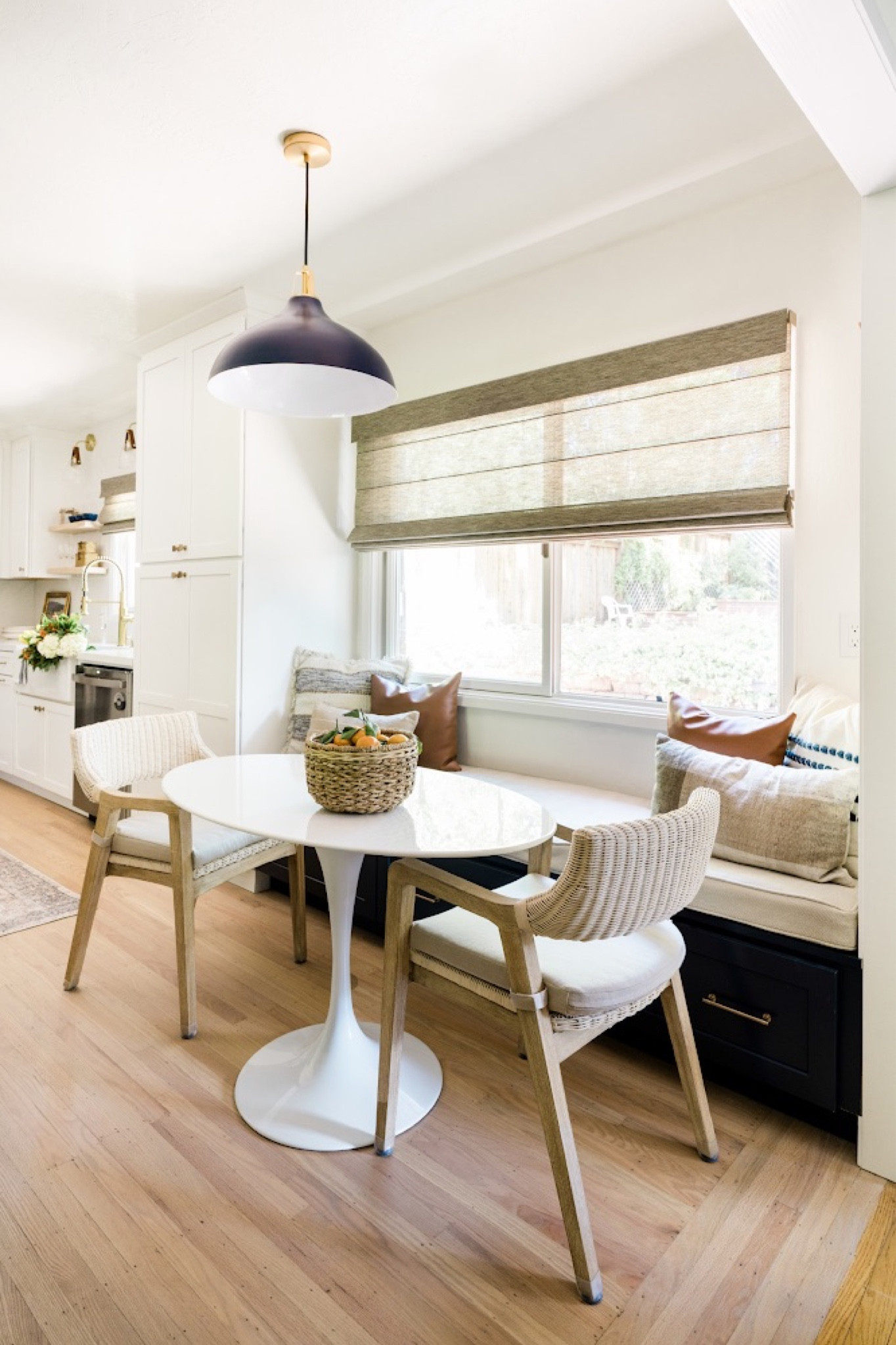 Modern breakfast dining nook with California casual style

#LTKFind #LTKhome #LTKstyletip