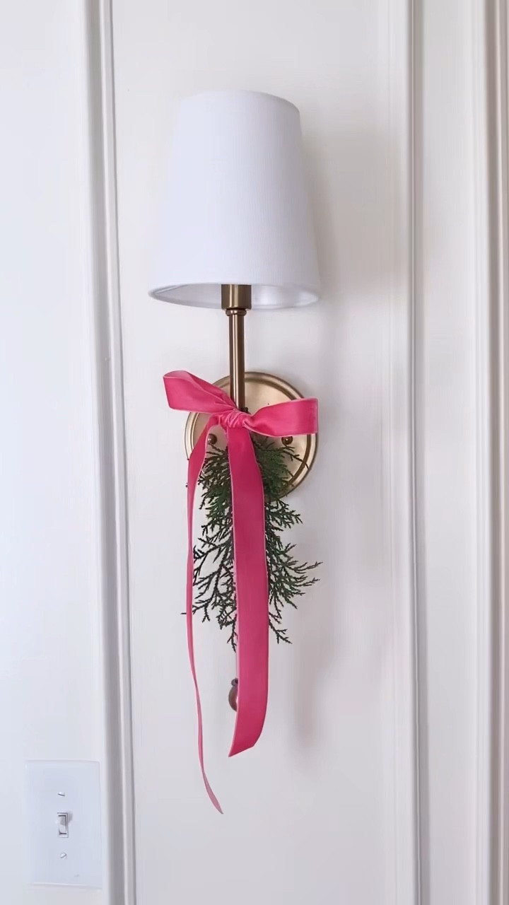Holiday decor
Pink Christmas decor
Christmas bow decor
Velvet bow decor
Velvet ribbon
Grandmillennial bow decor
Grandmillennial Christmas decor
Christmas sprigs 
Holiday sprigs
Cedar sprigs with bows 

#LTKSeasonal #LTKHoliday #LTKstyletip