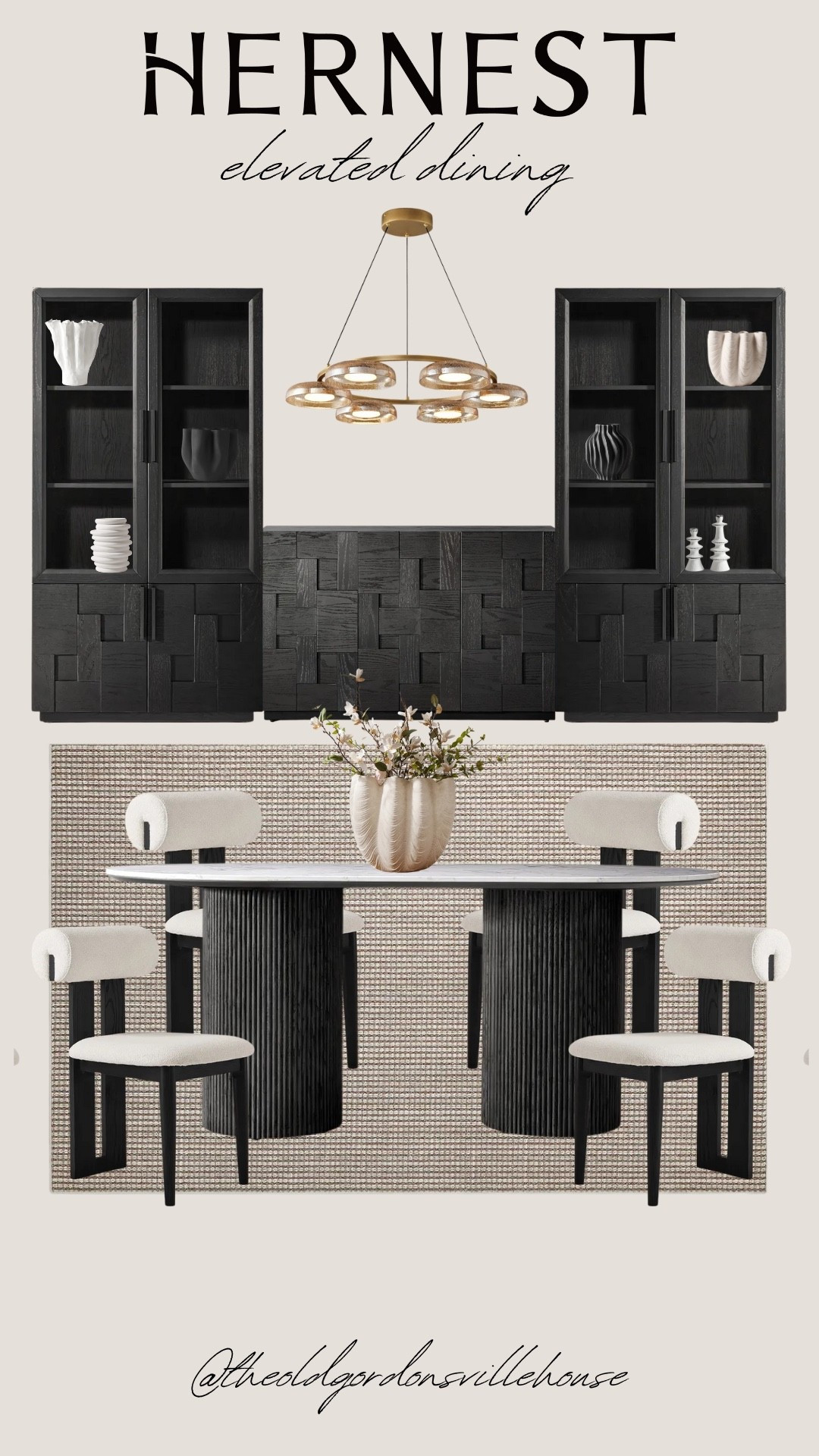 Modern Elevated Dining with HERNEST

I’ve created this modern dining edit to feel both elevated and inviting. The curated sculptural pieces anchor the dining space beautifully, paired with versatile storage designs that work seamlessly throughout any home.

Get $50 off orders over $500 with code “LTK", and shop the full edit through my LTK.

#HERNEST #ModernInteriors #NeutralHome #ElevatedDining #HomeInspo