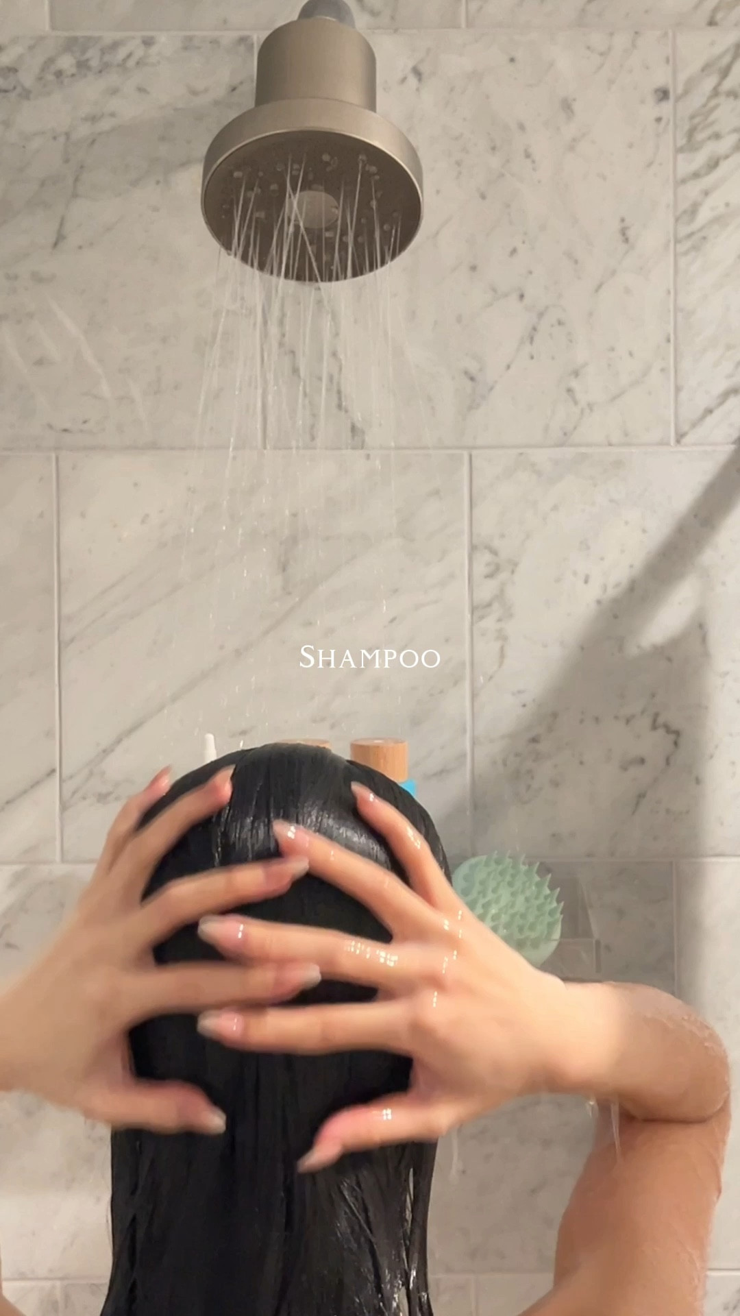 🧴☁️💫 My 10-step haircare routine 
#haircare #cleangirl #haircareroutine #selfcare #asmr #aesthetic #routine #hairwashday #eveningroutine #nightroutine #health #lifestyle #relax #satisfying #anxietyrelief #thatgirl #softgirl #trending #viral #fyp 

#LTKBeauty #LTKVideo