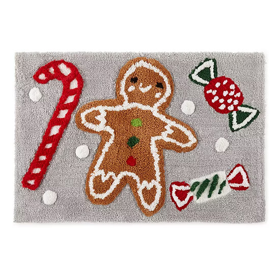 Avanti Gingerbread Bath Rug, Color: Gray - JCPenney | JCPenney