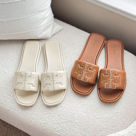 Perfect summer slides 

Size up.  They run narrow.

#toryburch #summer2024 #shoes #slides #sandals #women #womensshoes 

#LTKShoeCrush #LTKStyleTip