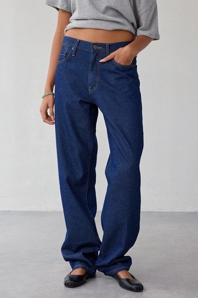 BDG Olive Stovepipe Mid-Rise Jean | Urban Outfitters (US and RoW)