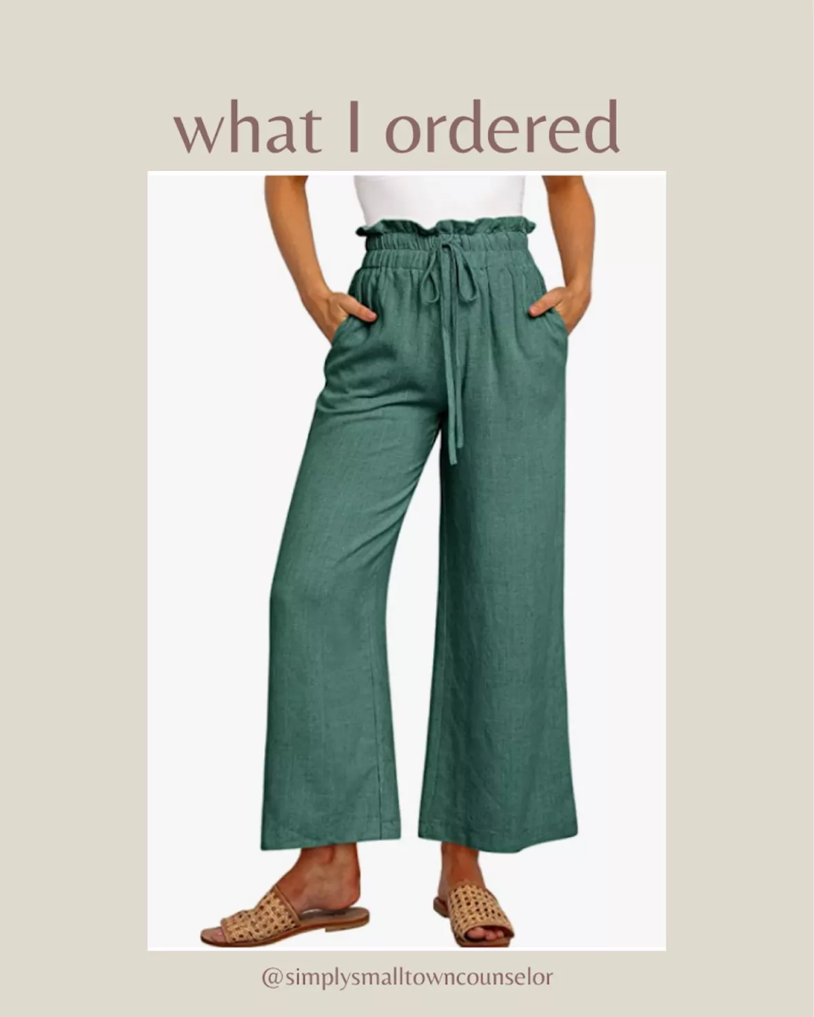 ANRABESS Women's Linen Pants … curated on LTK