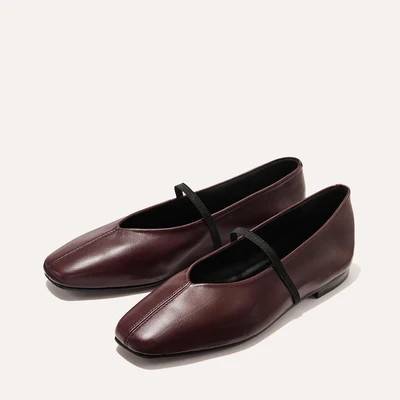The Phoebe - Burgundy Nappa | Margaux