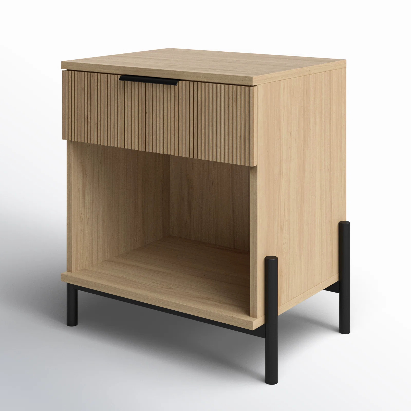 Wade Logan® Bracho 1-Drawer Nightstand with Open Cubby & Reviews | Wayfair | Wayfair North America