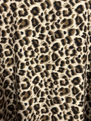 Ladies Leopard Print Long Dress Short Sleeve Maxi Dress Size 2XL  | eBay | eBay UK