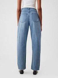 High Rise Barrel Jeans | Gap (US)