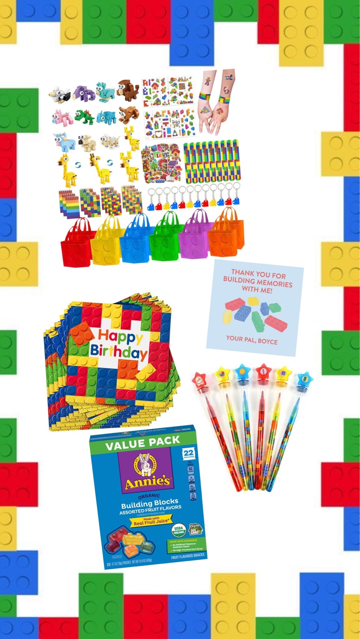 Lego party favors! #legoland #legoparty #legobirthday

#LTKmomlife #LTKKids #LTKBaby