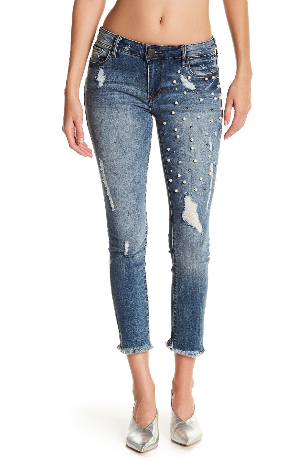 Emma Embellished Skinny Jeans | Nordstrom Rack