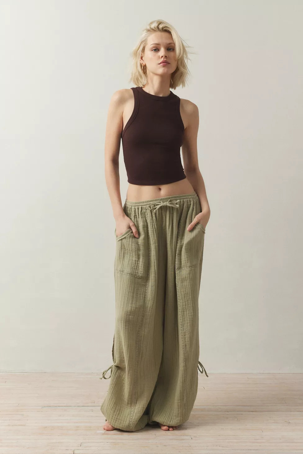 Out From Under Mila Gauze Jogger Pant | Urban Outfitters (US and RoW)