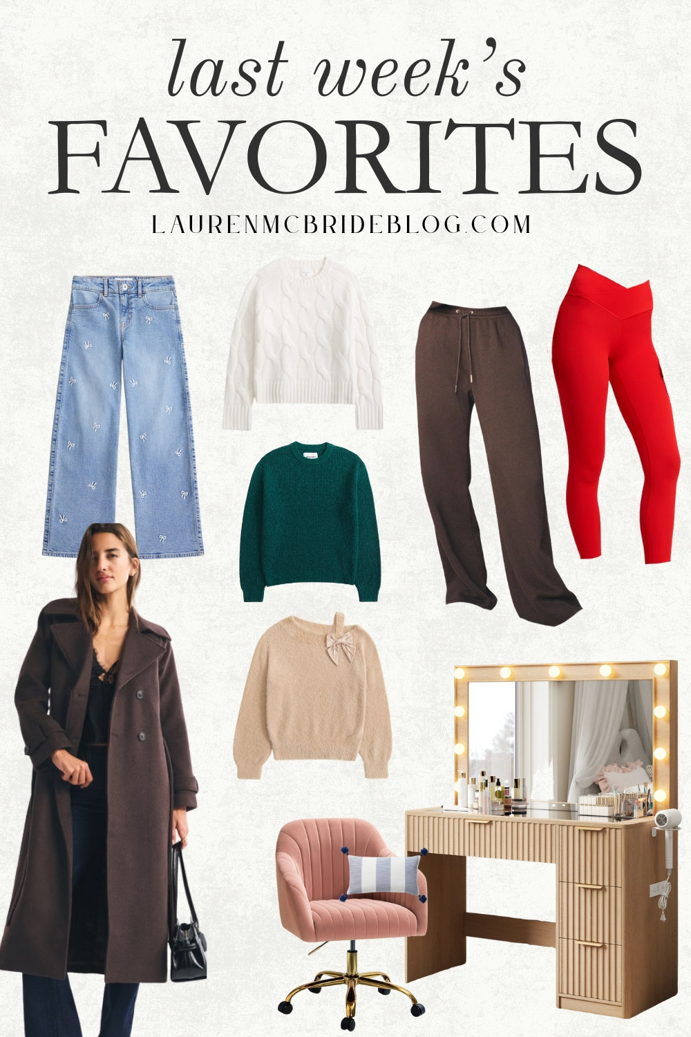 Last week's favorites here on ltk! A lot are on sale now 🚨  

 #LTKCyberWeek #LTKGiftGuide #LTKSaleAlert